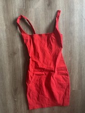 Vesper Bright Red Mini Dress Sz8