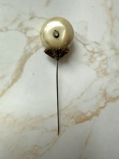 Antique Hat Pin Large Faux