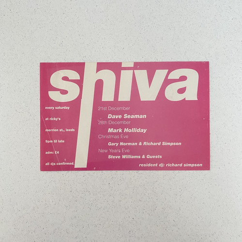 Shiva ricky leeds rave - shiva,