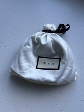 Gucci Belt Men’s Authentic Leather And Canvas Unworn With Dust Bag