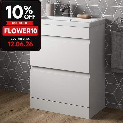 600mm bathroom vanity unit - bathroom,