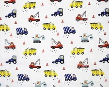 Animals on Trucks Cotton