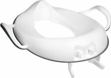 Nuby Toilet Seat Trainer – Non-Slip | Easy-Grip Handles | Splash Guard