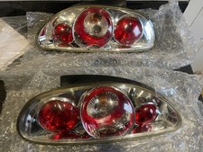 MG MGF TF Rear Back Lights Lexus Style Chrome Custom Upgrade 1995-2011