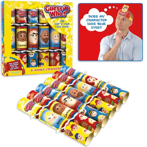 Christmas crackers guess who - christmas,