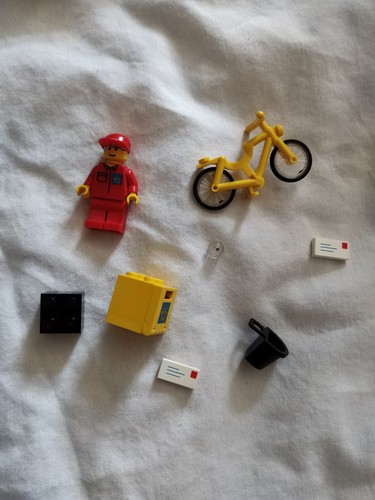 Lego town 6420 mail - mail, carrier