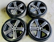 Genuine Volkswagen Golf R Cadiz Alloy Wheels GTI GTD GTE Caddy 5G0601025DQ