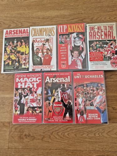 Job lot bundle arsenal vhs - bundle, x7
