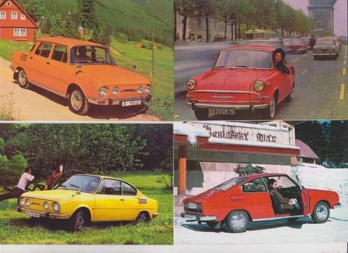 Lot different skoda 110 - 16,