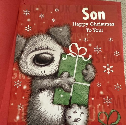 New christmas card son - new,