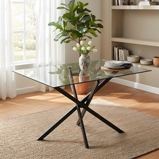 120 80cm tempered - tempered, dining