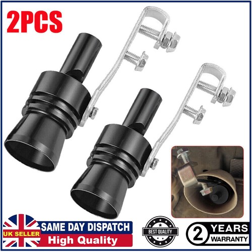 2pcs black car turbo sound - xl,