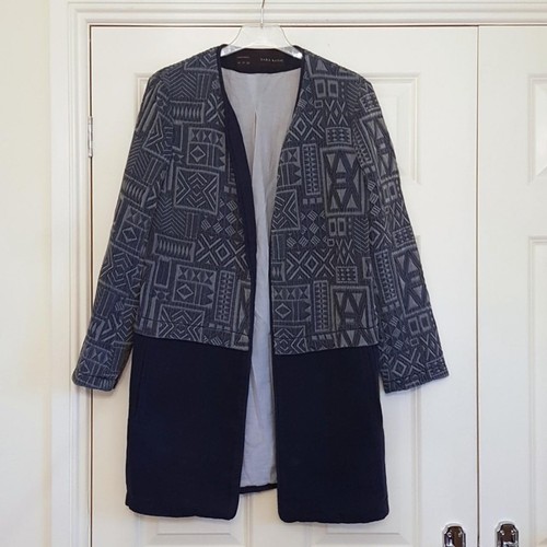 Zara blue geometric - , style