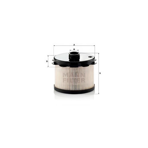 Mann fuel filter - filter, height