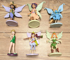 Disney Tinkerbell FAIRIES & PIXIES FIGURE SET Cake Toppers