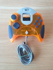 DREAMCAST Mad Catz Dream Pad Controller CLEAR ORANGE 