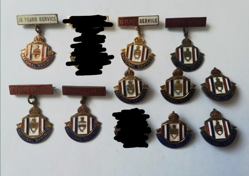 Various old national savings - old,