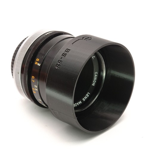 Snap off lens hood for - snap,
