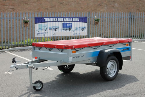 Car trailer 205 - car, 750kg