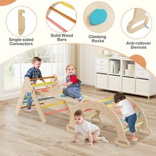 Wooden Climbing Triangle