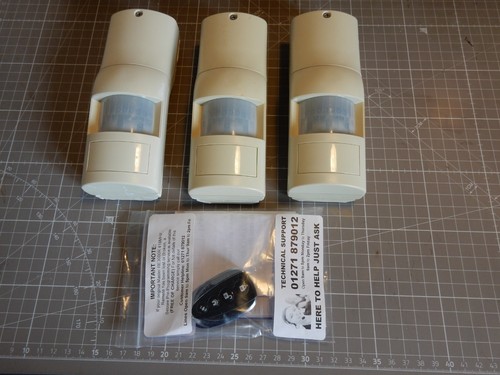 Three pir detectors 418mhz - detectors,