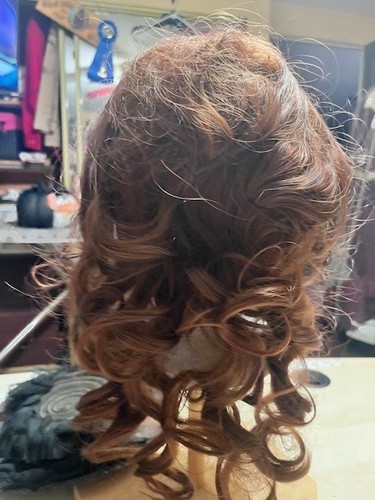 Costume fits small head - head, red