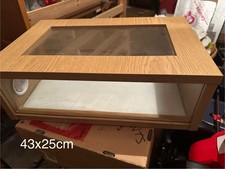 Small Reptile Snake Vivarium Brown Wood