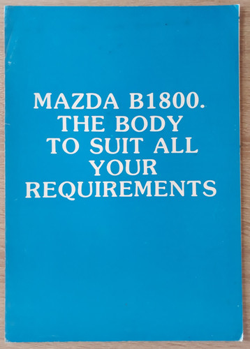 Mazda b1800 body - mazda,
