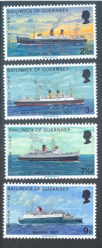 Guernsey 1973 2nd packey mail - guernsey,