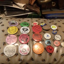 Vintage Pin Badges Morris Dancing Clog Dancing Folk Music 