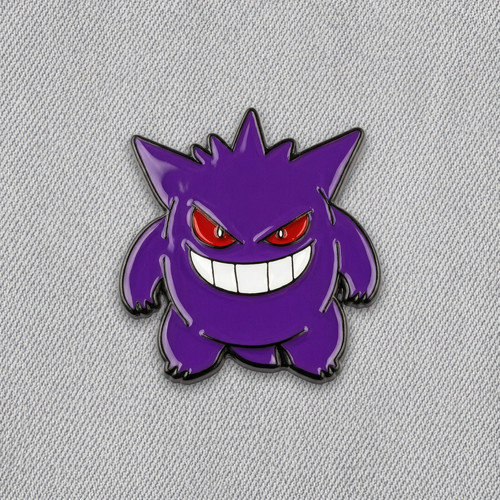 Pokemon gengar enamel metal - gengar,