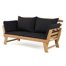 Wood Folding Chaise Lounge