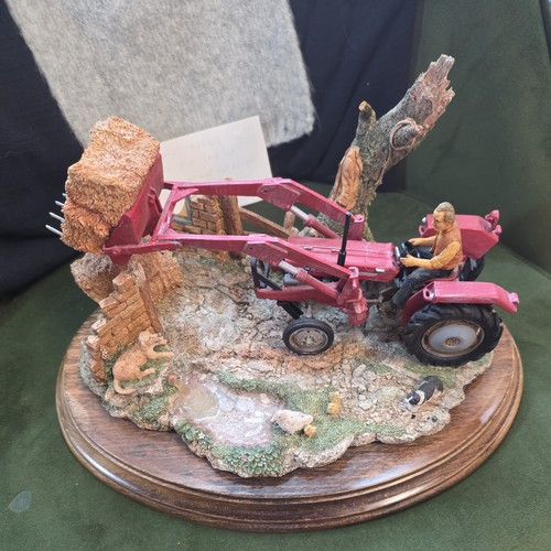 Country artists tractor hay - artists,