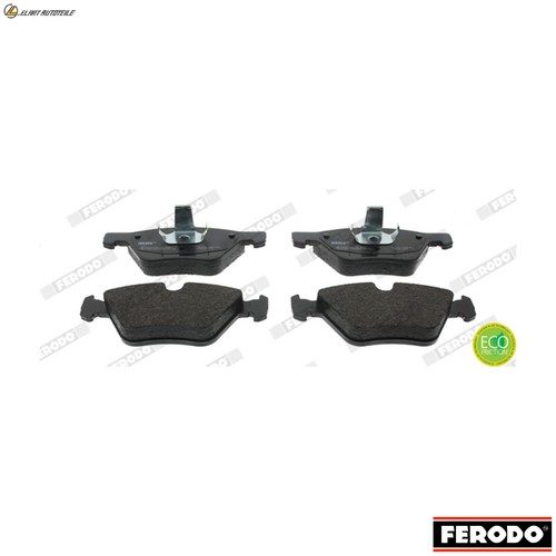 Brake pad set - set, disc