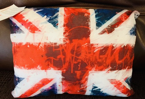 Two union jack cushions - jack,