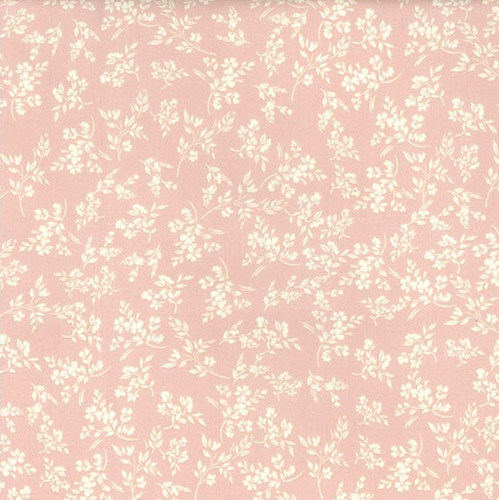 Cotton fabric rose - rose, pink