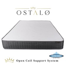 Black Sprung Mattress Cool Gel