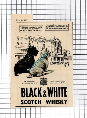Black white scotch - &, whisky