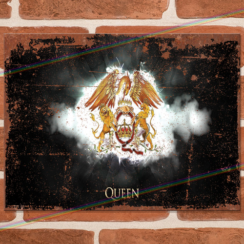 Queen logo music - logo, signs