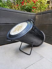 Coal Firewood Log Fireplace Caddy Bucket Basket Storage Box