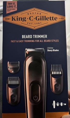 Braun gillette beard - gillette, trimmer