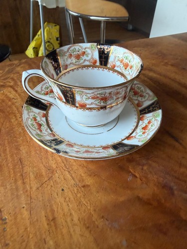 Edwardian melba bone china cup - bone,