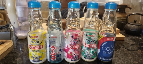 Japanese ramune empty soda - empty,