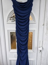 Prom Dress Navy Blue Full