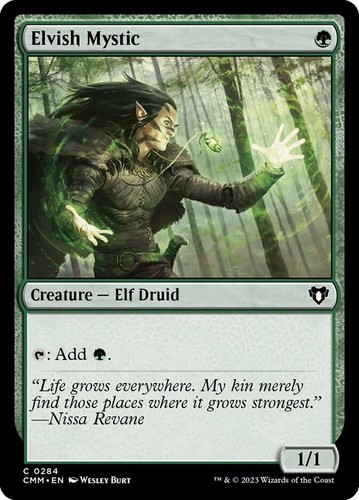 Elvish mystic mana - elvish,