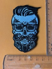 Skull - Embroidered Iron On