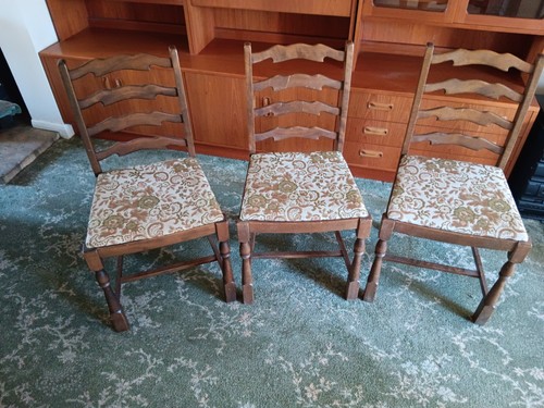 Dining room chairs - 3,