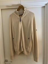 J LINDEBERG CREAM KNITTED WOOL
