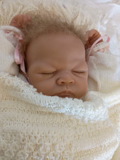 Ashton drake galleries ADG LW reborn BABY doll 21" inches LIFELIKE with hair