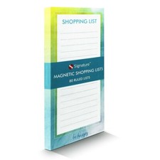Magnetic Shopping List Pad 80